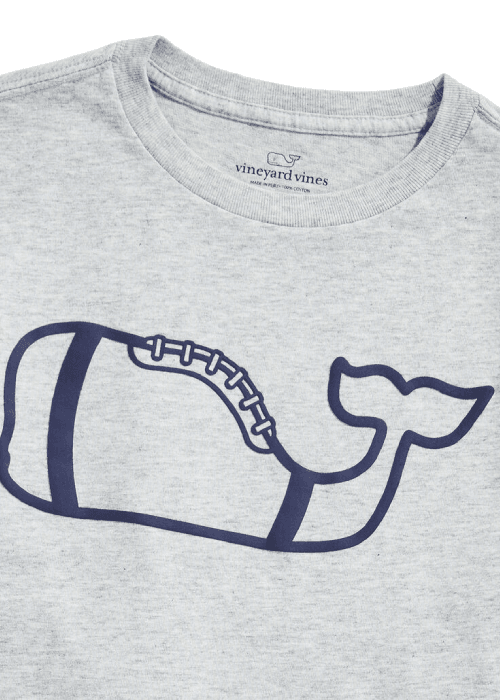 Boys Football Whale T-Shirt Boys