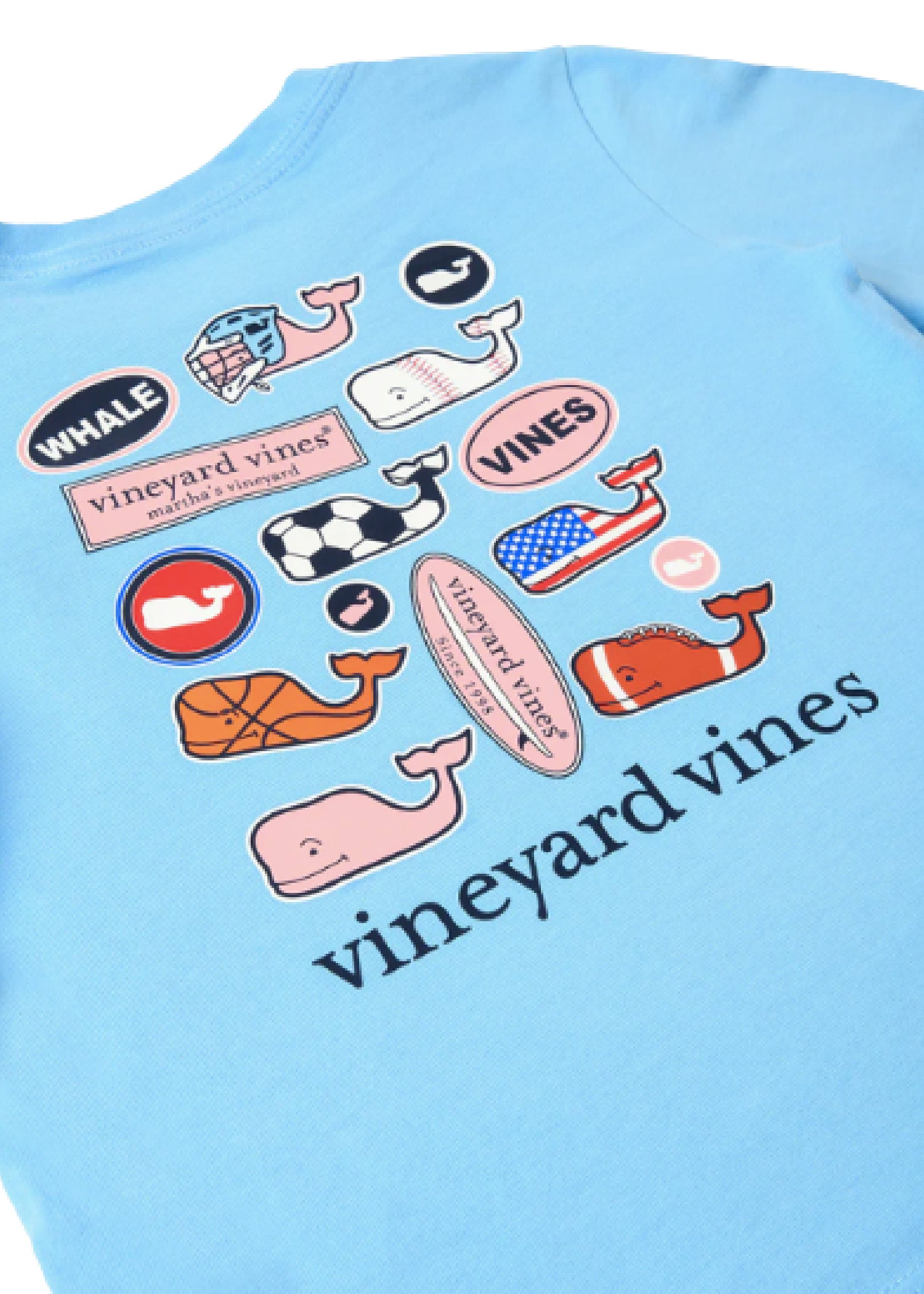 Vineyard Vines Boys Stickers Pocket T-Shirt 6