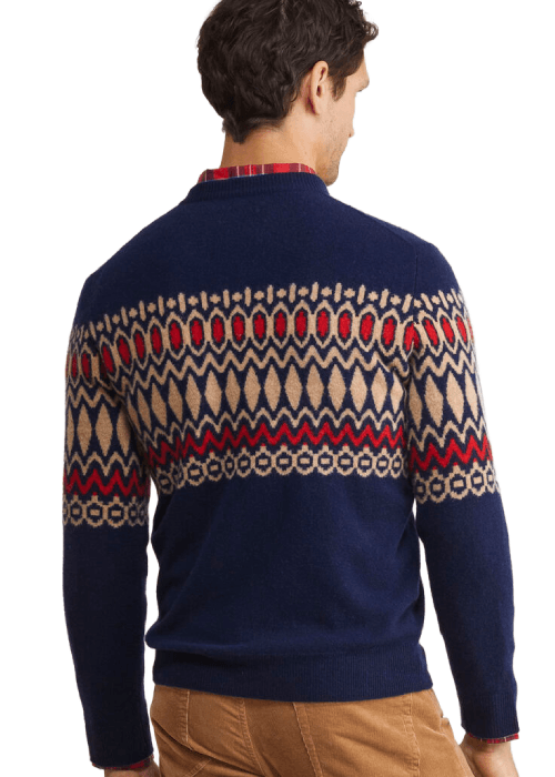 Heritage Fairisle Crewneck Sweater Mens