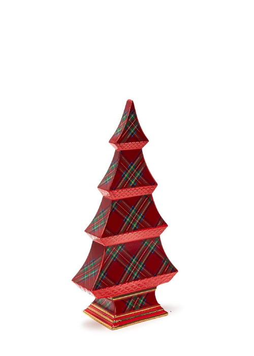 Tartan Christmas Tree Home Decor