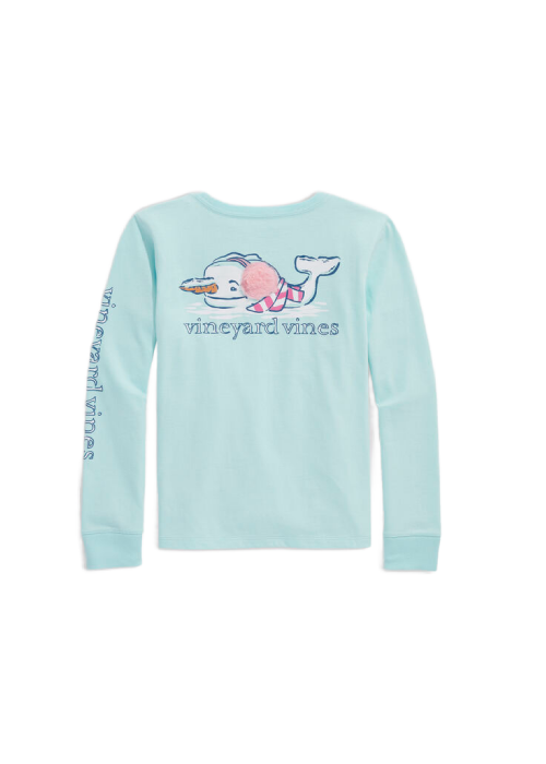 Girls Snowman Whale T-Shirt Girls
