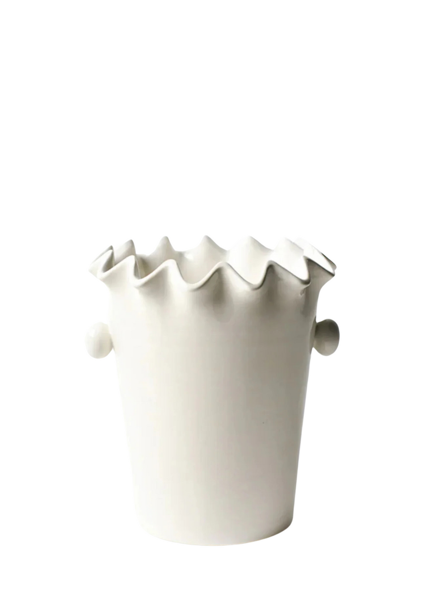 COTON COLORS SIGNATURE RUFFLE ICE BUCKET