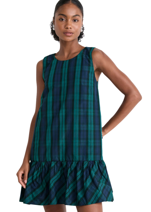 Vineyard Vines Jody Swing Dress (Yuletide Blackwatch) (Size: M) Vineyard Vines Jody Swing Dress (Yuletide Blackwatch) (Size: M)