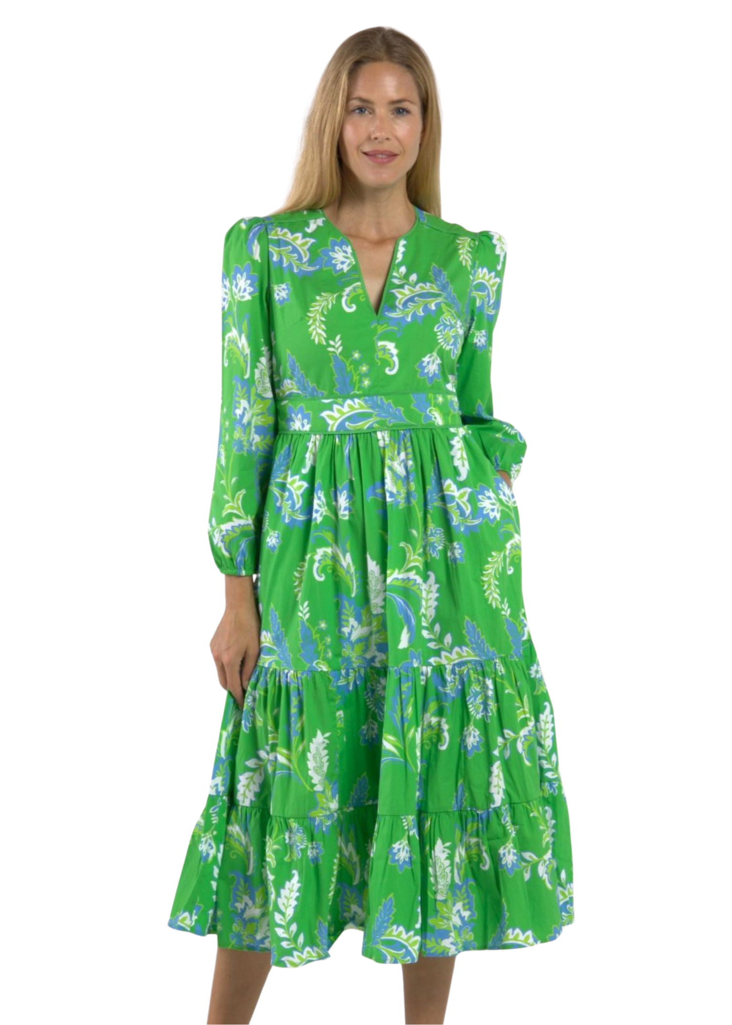 alma tiered midi dress JUDE CONNALLY ALMA MIDI DRESS – The Navy Knot