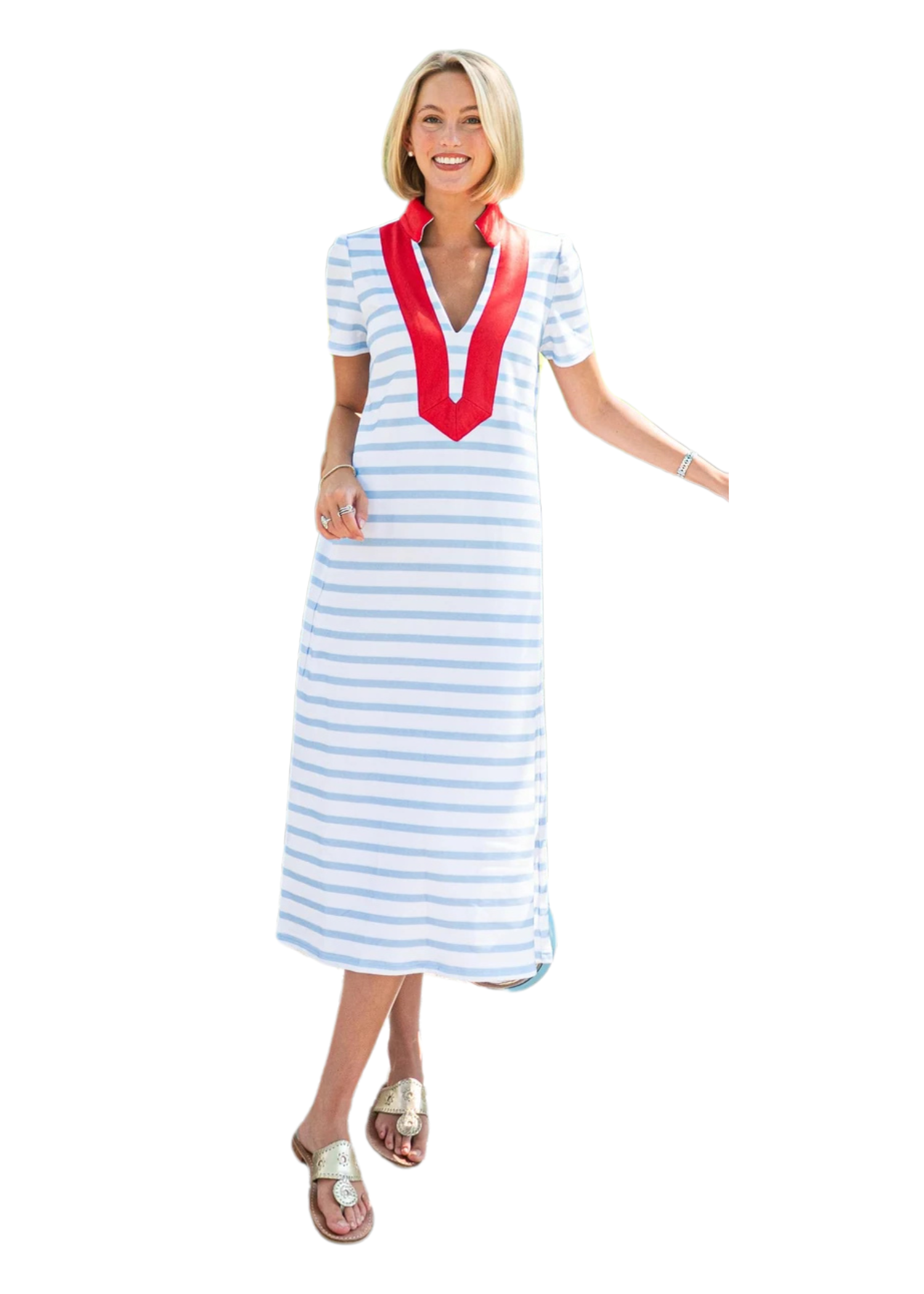 classic tunic dress Sail to Sable Sleeveless Classic Knit Tunic Dress