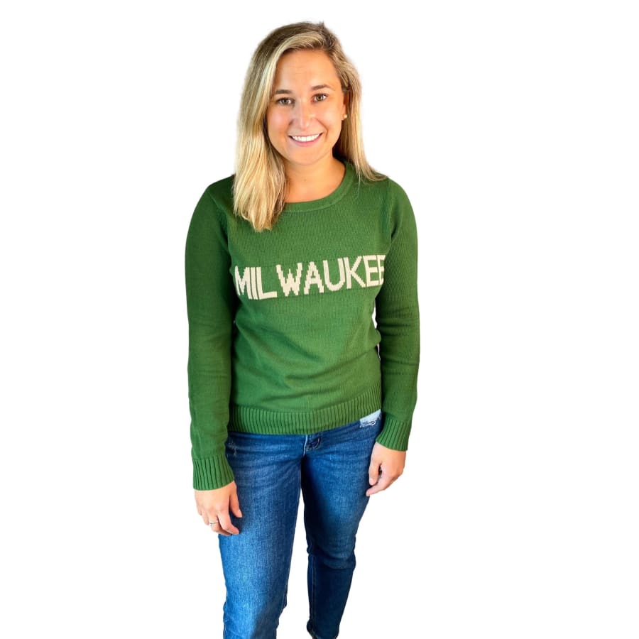MILWAUKEE SWEATER - GREEN - Sweater